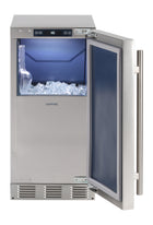 Sapphire Series 5 Indoor Clear Ice Machine, Square Cube, Gravity Drain - SSIM15GDSS