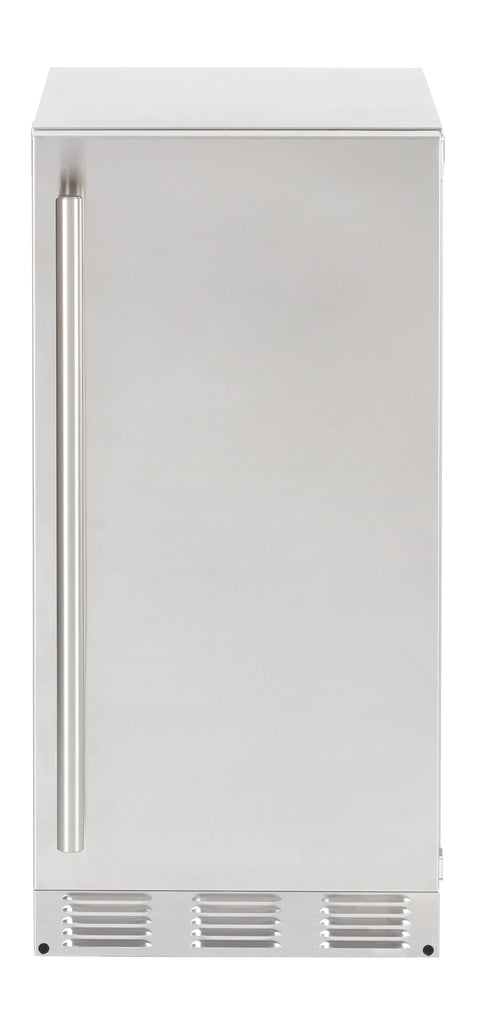 Sapphire Series 5, 15"W, Square Cube, Indoor, Stainless Steel, Gravity Drain, Commercial Ice Maker (SSIM15GDSS)